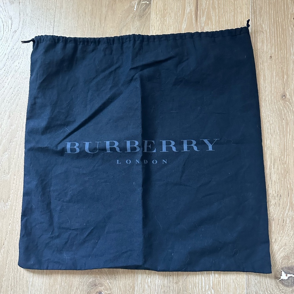 Burberry London Blue Drawstring Dust Bag